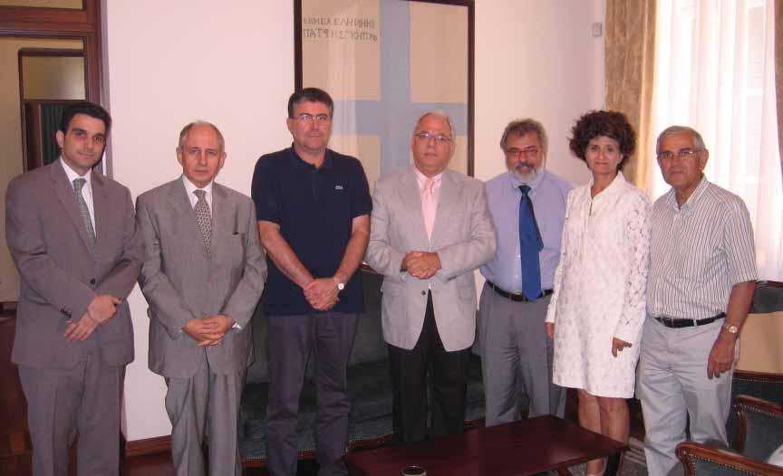 Συνάντηση ΕΒΕΑ με τον Πρέσβη της Ελλάδας κ. Παπαϊωάννου Οικονομικών και Εμπορικών Υποθέσεων. Ο Πρόεδρος του ΕΒΕΑ κ.
