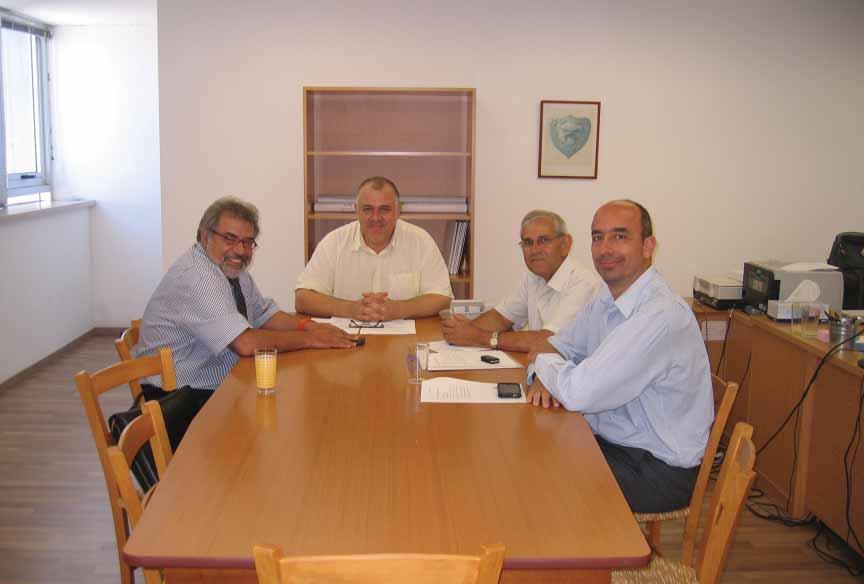 Από τη συνάντηση με το Διευθυντή του Τμήματος Πολεοδομίας Αμμοχώστου Λάρνακας κ.