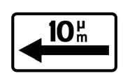 (Πρ - 3α) Αρχή ισχύος πινακίδας Ρ-39 ή Ρ-40, που τοποθετείται παράλληλα προς τον άξονα της οδού.