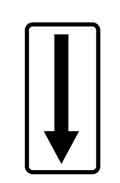 (Πρ - 4α) Αρχή ισχύος πινακίδας Ρ-39 ή Ρ-40, που τοποθετείται κάθετα προς τον άξονα της οδού.