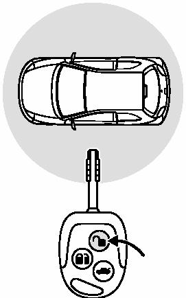 COMENZI ŞI CARACTERISTICI Telecomandă cu frecvenţă radio Vehiculul sau portbagajul se pot deschide, dacă apăsaţi din greşeală pe butonul sau respectiv, fără ca cheia să fie neapărat îndreptată spre