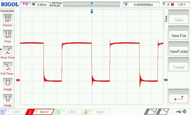 100mA/DIV ρήκα 5.