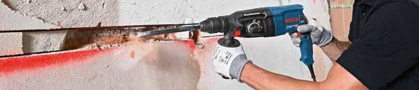 Ήρθε η ώρα της επισκευής It s in your hands Bosch Professional Προωθητικές ενέργειες Κρουστικό δράπανο GSB 13 RE Bosch Professional + σετ τρυπανιών MultiConstruction σε βαλίτσα 1 2 3 SELTION Ισχύς: