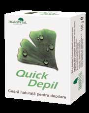 depilatoare quick depil ceară naturală depilatoare Mod de prezentare: cutie de 150 g Acțiune: Conține exclusiv ceruri vegetale, îndepărtează radical surplusul de păr pentru o perioadă îndelungată de