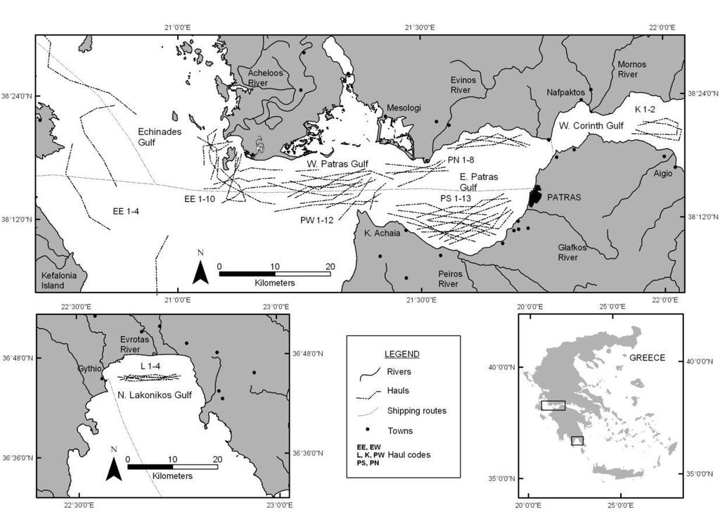 Πατραϊκός κόλπος - Ιόνιο περιοχή 20.06 km 2.