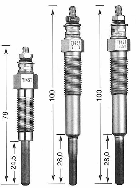 Y-145 T Y-146 R Y-147 T M 10 x 1.