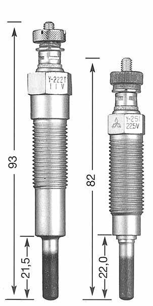 V 20,5 V 12 V Y-271-2 M 12 x 1.