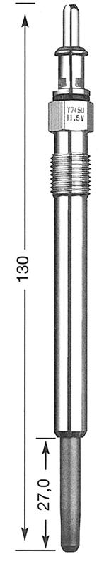 Y-743 U M 10 x 1 M 10 x 1.25 M 10 x 1.