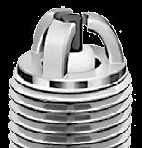 This design achieves a high performance and long life. Normally sparks discharge between main electrodes.