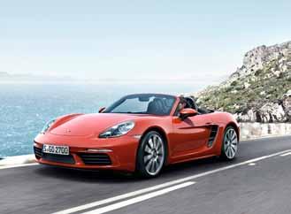 Σαλόνι Γενεύης 2015 (αποστολή)////σ.7 Porsche 718 Boxster Η ανανεωμένη Boxster λανσάρεται πλέον με το νέο όνομα 718 Boxster.