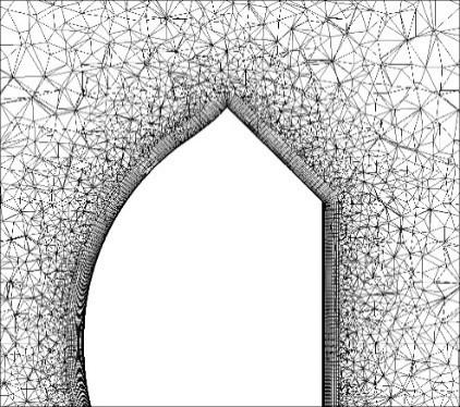 لغزشی. اثر استفاده از این دو نوع شبکهبندی توسط نویسندگان بررسی شده است ]24[. نتایج نشان میدهند عالوه بر اینکه استفاده از شبکه لغزشی دقت مناسبتری ایجاد میکند دو مزیت دیگر نسبت به شبکه دینامیکی دارد.