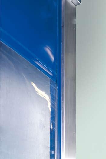 V1401 ATEX, V2515 FOOD, V3015 CLEAN, V4014 COLD Specializuoti vartai V1401 ATEX Greitaeigiai vartai skirti patalpoms, kuriose yra sprogimų pavojus.