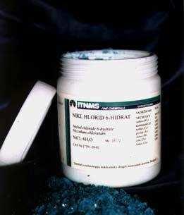 Eksperimentalna proizvodnja hemikalija specijalne namene Eksperimentalna proizvodnja hemikalija po specifi~nim uslovima kvaliteta: Farmaceutska i kozmeti~ka industrija: Natrijum acetat 2 hidrat