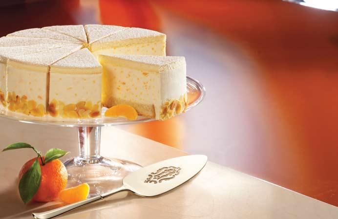 0868 Premium «cheesecake» Μανταρινιού 12 κομμάτια 1650 γρ.