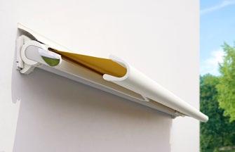 Συστήματα σκίασης κασέτας markilux markilux MX-1 Το απόλυτο markilux MX-1 compact Το "μικρό" απόλυτο Κομψή