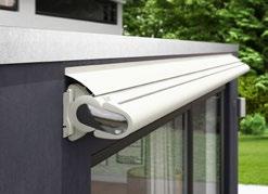 Ανάλαφρη αίσθηση. markilux 990 Το λεπτό Μικρό αλλά τόσο αποτελεσματικό! Θα εκπλαγείτε με το πόση φινέτσα χωρά σε αυτή τη μόλις 125 mm επίπεδη κασέτα.