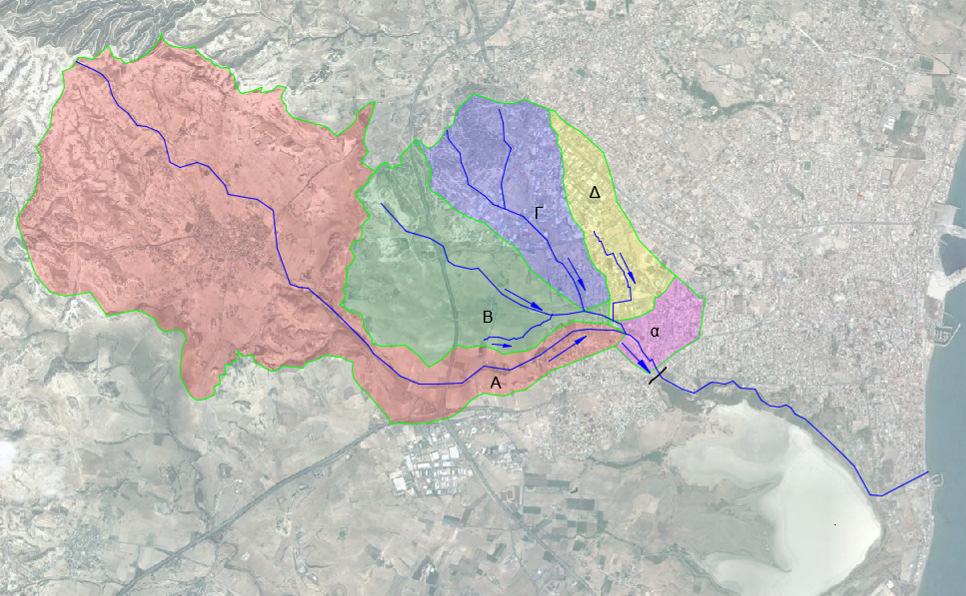 C= ο συντελεστής απορροής της λεκάνης απορροής κατάντη του σημείου ενδιαφέροντος I= η ένταση βροχόπτωσης που αντιστοιχεί στη συγκεκριμένη περίοδο επαναφοράς και έχει διάρκεια ίση με το χρόνο συρροής