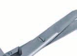 5 cm Foarfecă Iris, cu inserții de tungsten carbid,