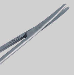 tungsten carbid, curbă, 17 cm Foarfecă Mayo-Stille, cu