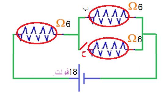 . أود القاوة الكافئة للدارة الاورة )9 ص( = + 5 : = // = + 5 = // = + 5 + 5 5.