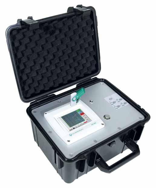 Inregistratoare grafice DS 400 mobile Inregistrator grafic mobil, accesibil Analiza energetica - masurarea consumului - calculul pierderilor sistemelor de aer comprimat Debit Presiune / Vacuum