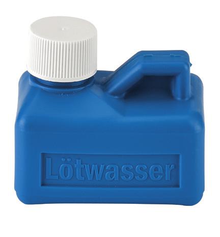 Materiale auxiliare Recipient pentru soluţii de lipit - Recipient pentru acizi Reutilizabil, confecţionat din plastic Cod articol Forma de livrare Ambalajul Unitar Descriere 27111000 Recipient pentru