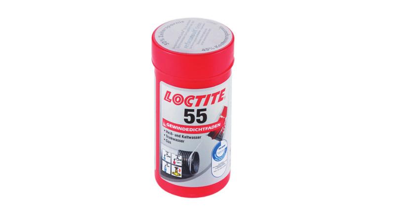 27700012 100 Buc Plastic cu filet de alamă, ¾, albastru 27700013 100 Buc Plastic cu filet de alamă, ¾, roşu Loctite 55 Fir pentru etanşarea