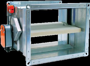 Διαφράγματα Πυρός FIRE DAMPER FD25 FD40 Διαφράγματα πυρός του