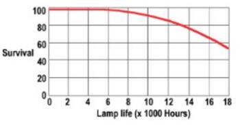 Προκειμένου να φτάσουν οι λαμπτήρες νατρίου χαμηλής πίεσης στο σημείο απόδοσης της πλήρους φωτεινής ροής, θα πρέπει η πίεση του νατρίου να φτάσει τη τιμή των 0,7Pa, όπου η θερμοκρασία των της