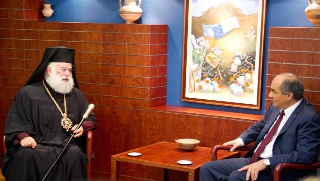 Φωτογραφίες 9 Σεπτεμβρίου 2016: Συνάντηση του Προέδρου της Βουλής με τον