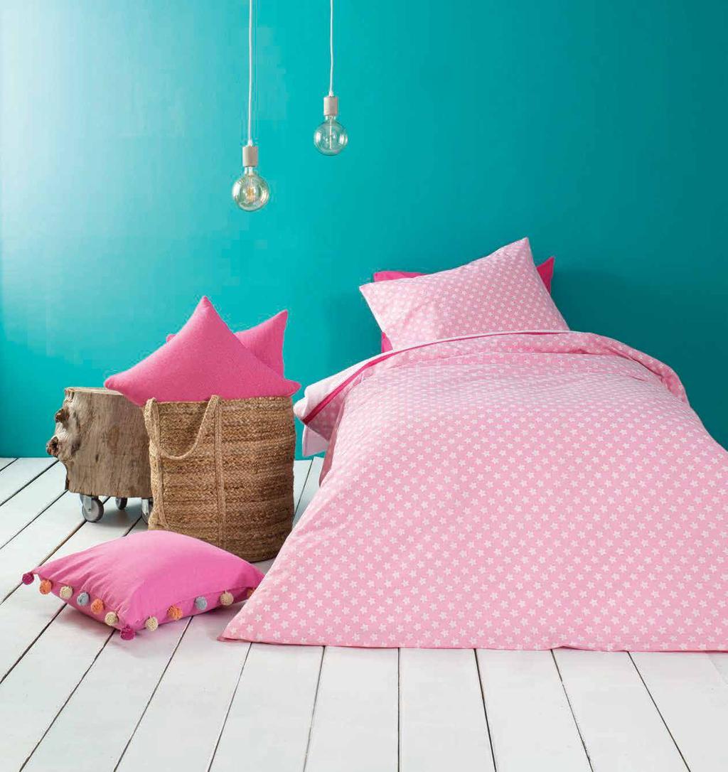 127 Mαξιλαροθήκη Unicolors Hot Pink