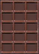 βάρους 50 γραμμαρίων, δίνει 250 θερμίδες, ενώ η δεύτερη σοκολάτα, βάρους 100 γραμμαρίων, δίνει 500 θερμίδες.