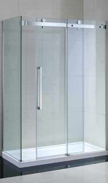 Ντουζιέρες 2911 ΙΣΙΑ Our New Series Sliding Door System 2911 has an entirely different look from traditional sliding shower door systems.