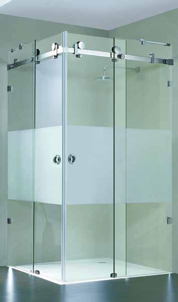 Make showering an experience with this minimalist and luxurious semi frameless Sliding Door Shower. Beautiful to look at and easy to maintain, this enclosure is made from 10mm toughened safety glass.
