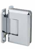 Glass-Glass Hinge with Stop 135º Adjustable Max