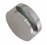 Steel (SSS) Στήριγμα Καθρέπτη Πάχος γυαλιού: 4mm-6mm Υλικό: Αλουμίνιο 117 Glass Mirror Support For glass thickness: 4mm-6mm Material: Aluminium Τακάκι Γυαλί-Γυαλί Πάχος γυαλιού: 8mm-10mm Μέγ.
