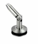 For glass thickness: 10mm-16mm Finish: Polished Stainless Steel