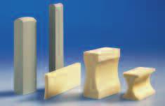 ceramic sau răşină cu granulaţii de pană la 2000 sau superfine, care să conducă la obţinerea unei suprafeţe de cea mai bună calitate în toate formele şi profilele posibile.