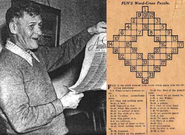 Ποια ήταν η αρχική μορφή του; Το πρώτο σύγχρονο σταυρόλεξο ως «wordcross puzzle» εμφανίστηκε στον αμερικανικό
