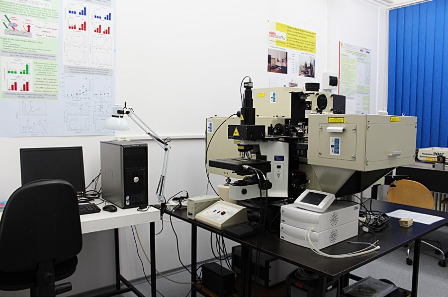 Studii și caracterizare de materiale prin spectroscopie Raman Termoluminescența Spectroscopia Raman este o tehnică a spectroscopiei vibraționale bazată pe fenomenul de împrăștiere inelastică a
