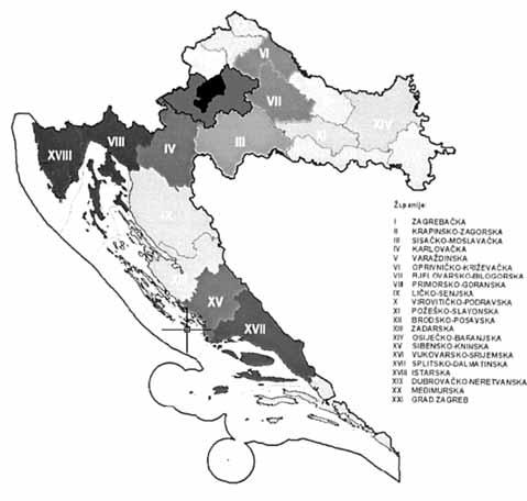 Stranica 10 Glasnik Zagrebačke županije Broj 26/07 podataka, provedena je novelacija prikaza konfiguracije vodoopskrbnog sustava na scaniranim i geokodiranim topografskim kartama, mjerila 1 : 100.