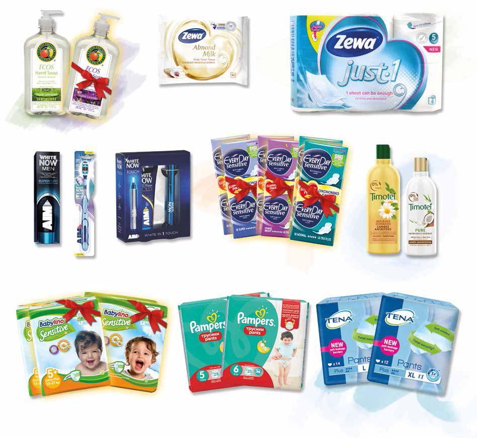 3,85 Υγρό σαπούνι για τα χέρια ECOS 500ml ECOS liquid hand soap 500ml 2,20 1,10 Υγρά μαντηλάκια α Almond Milk Zewa 42 τεμάχια Zewa