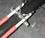 dowes of the adjusting ring nut (C); 5 shift the electrodes group back to the
