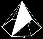 Слика: Већи дијагонални пресек правилне шестостране пирамиде 6.