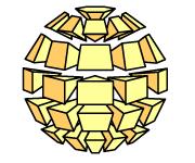 B 1 + B 2 + + B n = 4r 2 π Слика: Лопта издељена на велики број пирамида Што је већи број делова на које је сфера подељена, то су ти