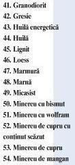 În cadrul analizei au fost evidenţiate pentru fiecare categorie din clasificare