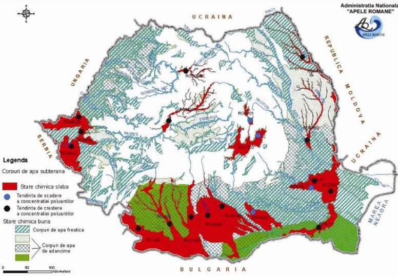 Conservarea şi gestionarea resurselor naturale Agora Est Consulting PRUT 7 5 2 7-1 DOBROGEA-LITORAL 10 9 1 10-1 TOTAL 142 123 19 142 14 * local stare cantitativă şi calitativă slabă Tabel 10.11.