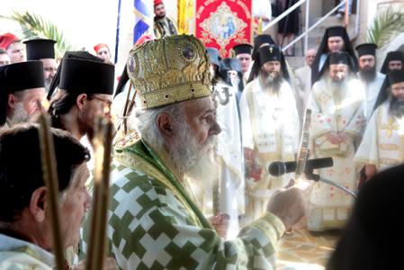 γεγονὸς ὅτι ἔλαβε πρὸ 35ετίας στὴν Ἱερὰ αὐτὴ Μονὴ τὴν χάριν τῆς Ἀρχιερωσύνης, ἀναμνησθεὶς τῆς παλαιᾶς