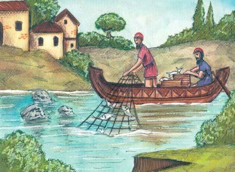 μεγαλοϊδιοκτήτες ή «υνατούς», καθώς τους έλεγαν. 2. Στους Βυζαντινούς άρεσε ιδιαίτερα το ψάρεμα.