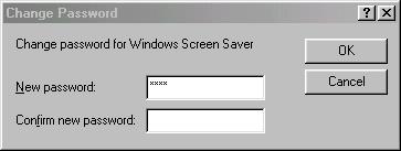 fie conditionata de cunoasterea unei parole! Procedati astfel: 1. selectati un program din lista Screen Saver 2. selectati optiunea Password protected, si apoi 3.
